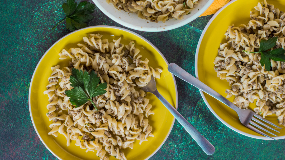 Ground Beef Stroganoff (Like Hamburger Helper) Recipe
